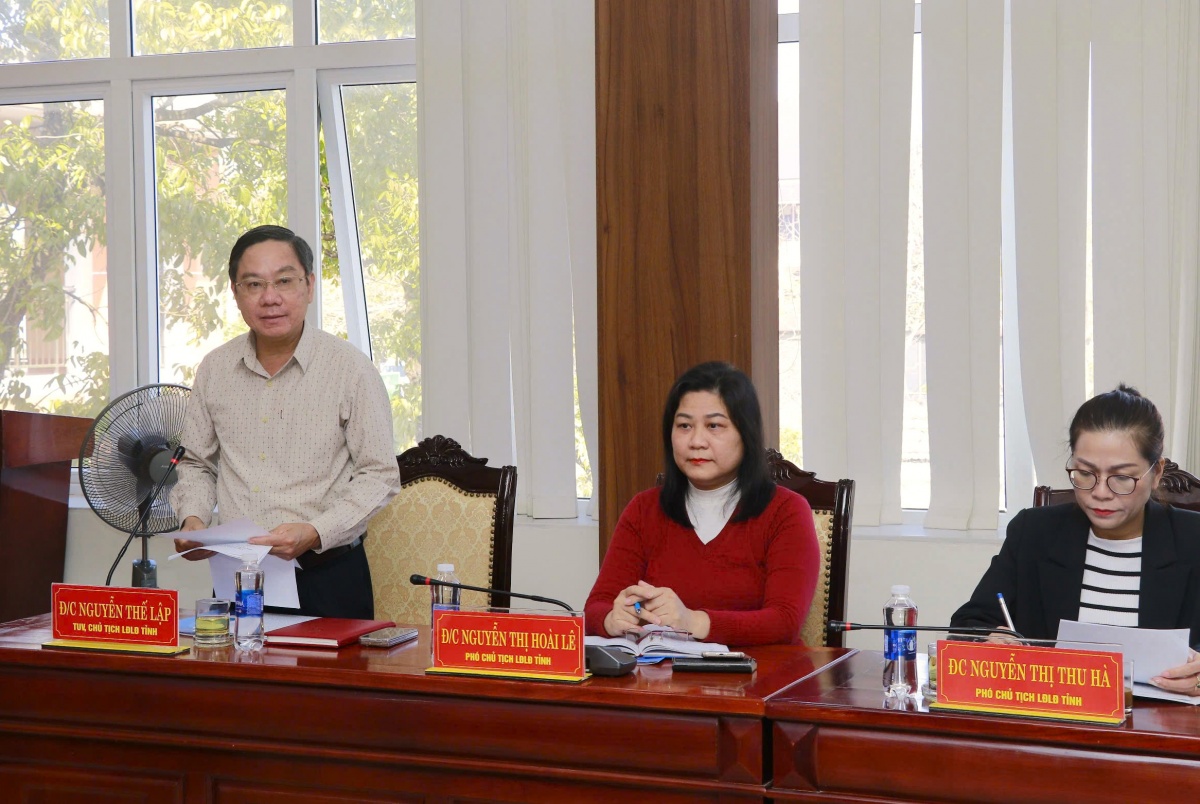 LĐLĐ tỉnh Quảng Trị đề xuất xin chủ trương thành lập Công đoàn Khu kinh tế LĐLĐ tỉnh Quảng Trị đề xuất xin chủ trương thành lập Công đoàn Khu kinh tế