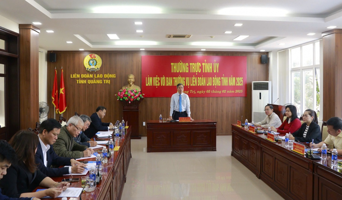 LĐLĐ tỉnh Quảng Trị đề xuất xin chủ trương thành lập Công đoàn Khu kinh tế LĐLĐ tỉnh Quảng Trị đề xuất xin chủ trương thành lập Công đoàn Khu kinh tế