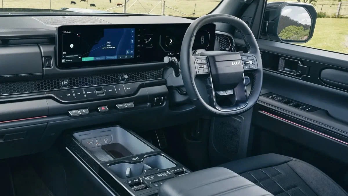 Công bố giá bán tải Kia Tasman, bản cao nhất đắt ngang Sorento hybrid Công bố giá bán tải Kia Tasman, bản cao nhất đắt ngang Sorento hybrid