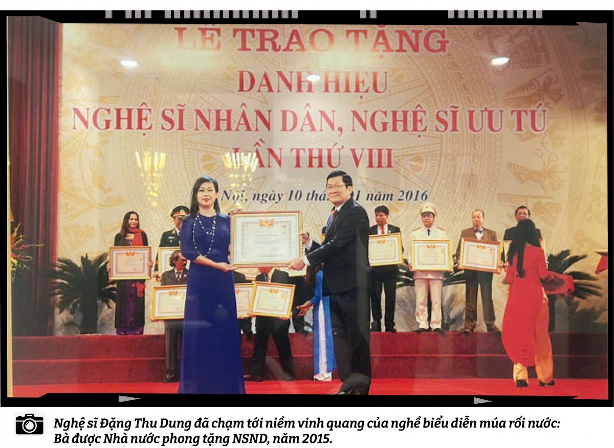 Những nghệ sĩ “ngâm mình dưới nước”: Đời theo con rối mà vui