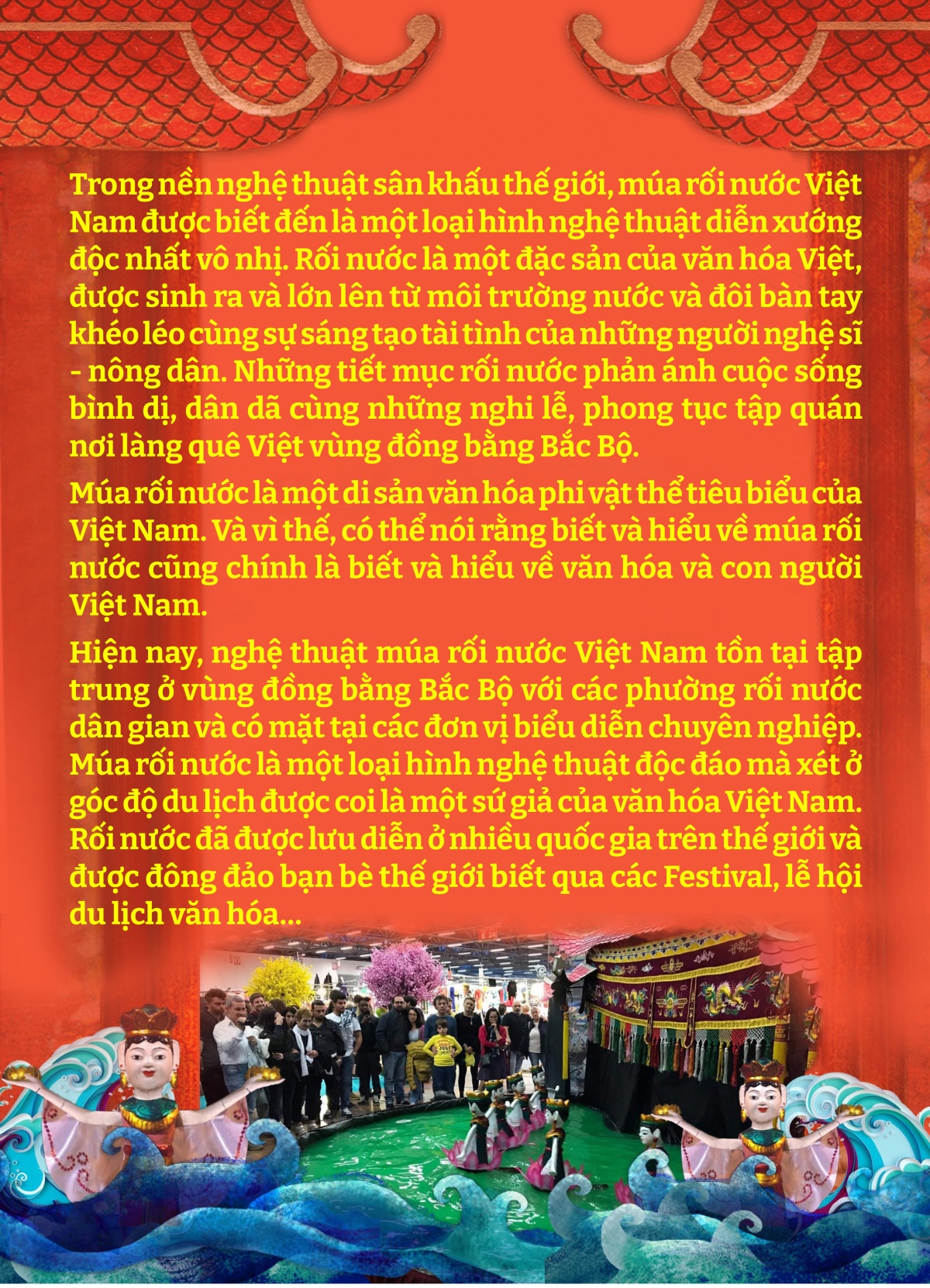 Những nghệ sĩ “ngâm mình dưới nước”: Đời theo con rối mà vui