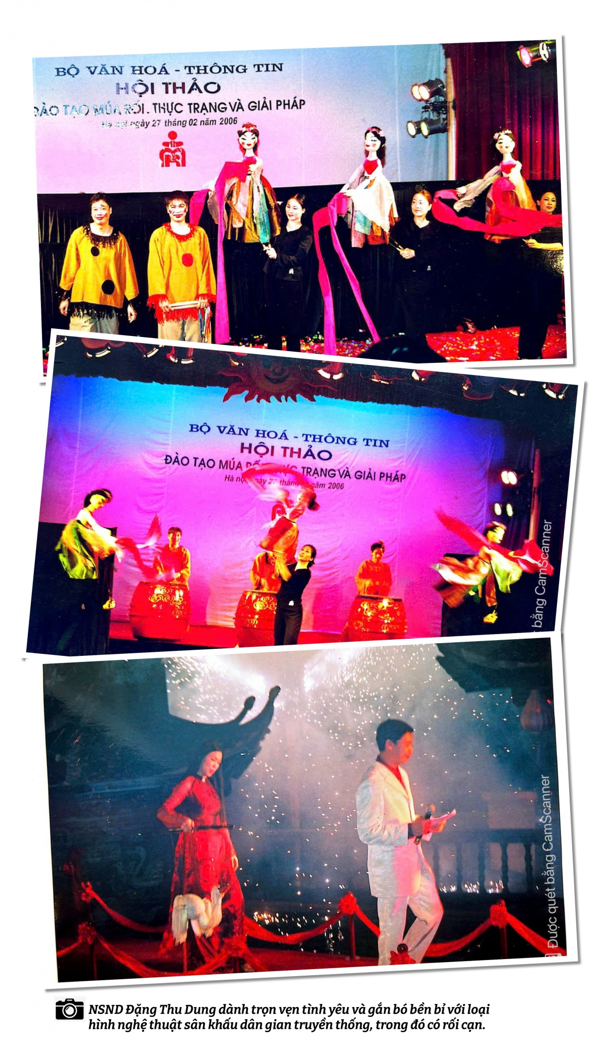 Những nghệ sĩ “ngâm mình dưới nước”: Đời theo con rối mà vui