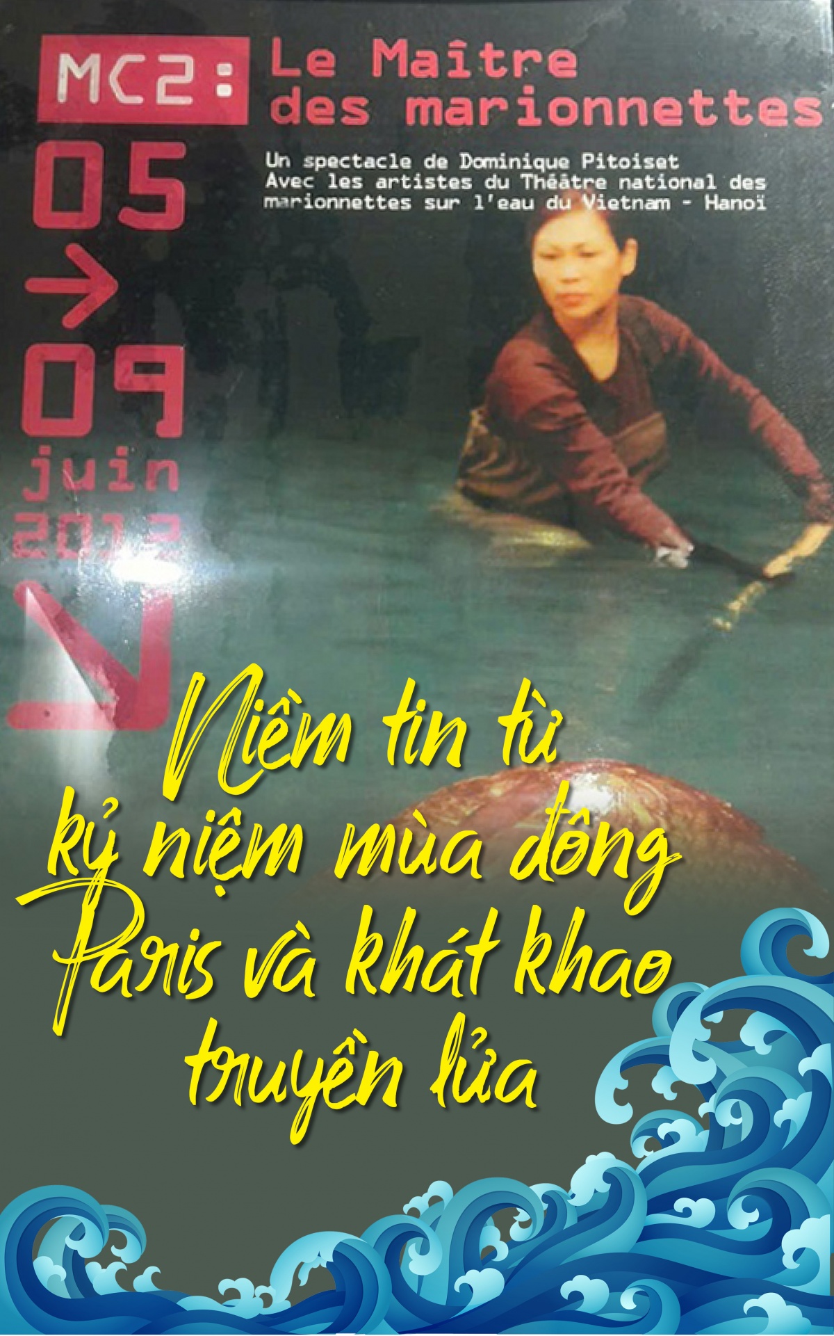 Những nghệ sĩ “ngâm mình dưới nước”: Đời theo con rối mà vui