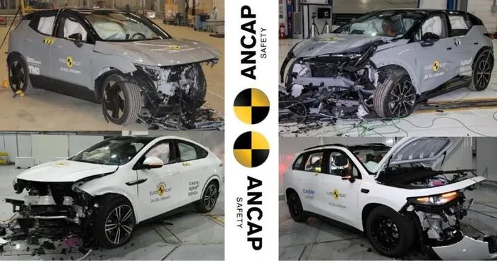 Xe điện vượt xe xăng trong thử nghiệm va chạm mới nhất 2025 Xe điện vượt xe xăng trong thử nghiệm va chạm mới nhất 2025