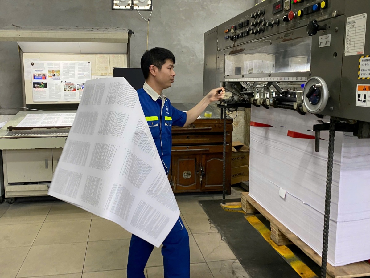 Người đảng viên gần hai thập kỷ gắn bó với ngành in Người đảng viên gần hai thập kỷ gắn bó với ngành in