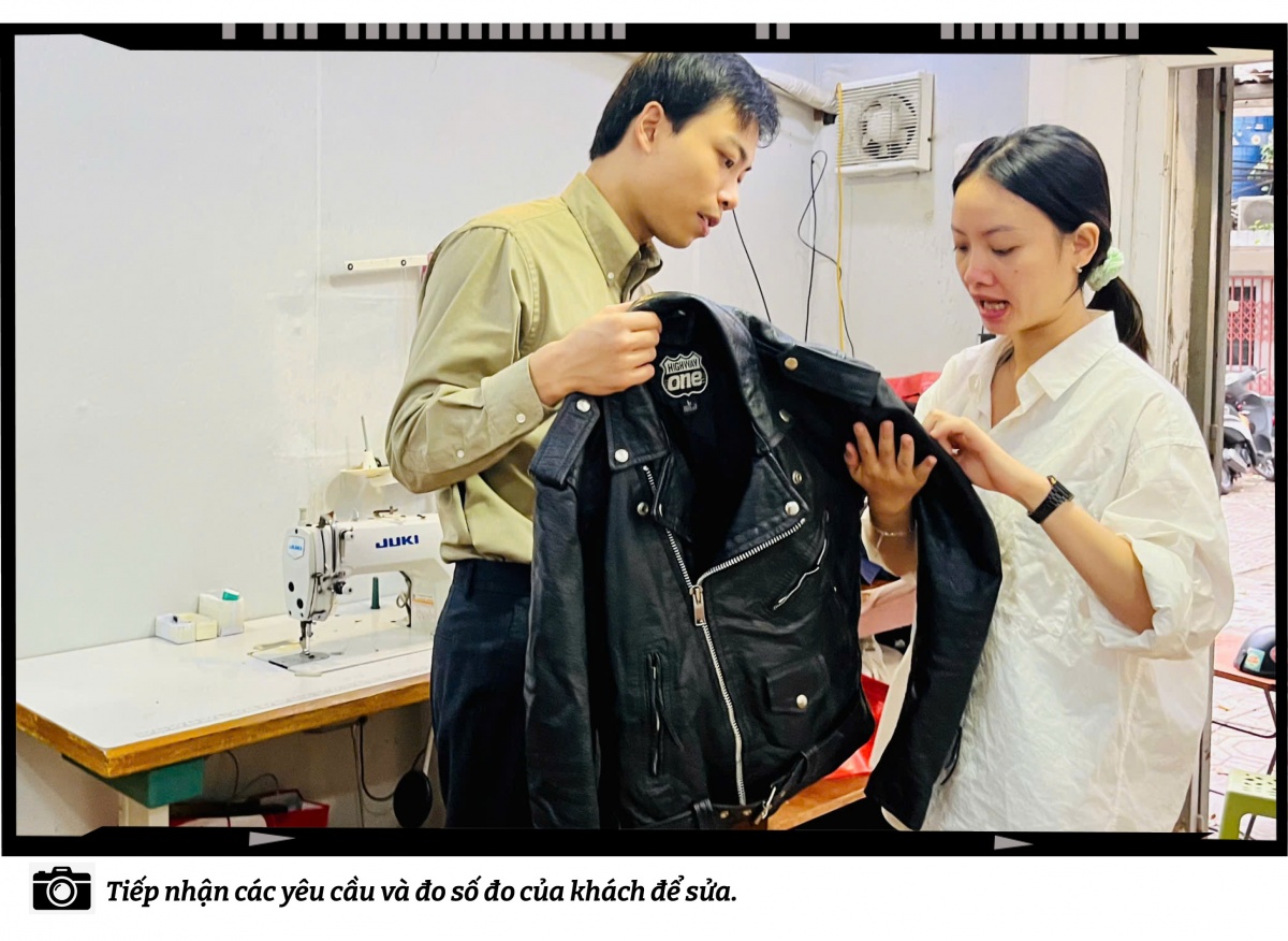 Nét xưa dáng nay: Người sửa chữa quần áo thời hiện đại