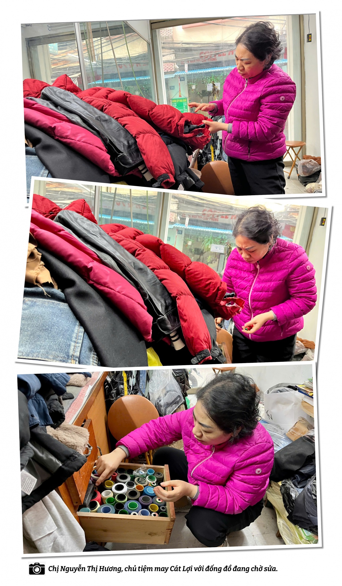 Nét xưa dáng nay: Người sửa chữa quần áo thời hiện đại