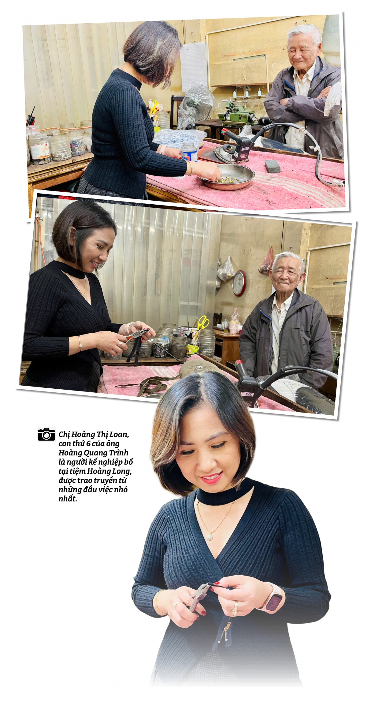 Nét xưa dáng nay: Người sửa chữa quần áo thời hiện đại