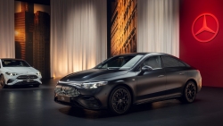 Mercedes-Benz CLA 2025 ra mắt bản thuần điện, sạc nhanh 10 phút được 325km