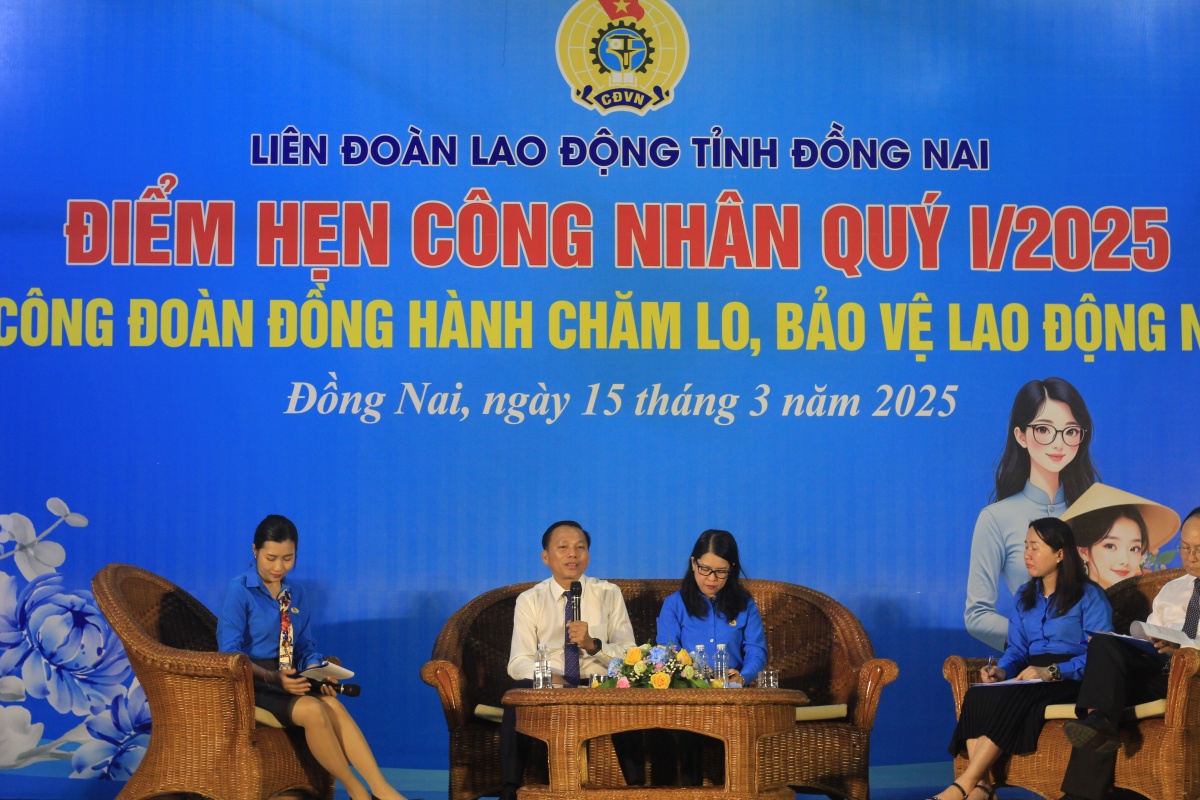 Công đoàn Đồng Nai: Đồng hành, chia sẻ, bảo vệ lao động nữ Công đoàn Đồng Nai: Đồng hành, chia sẻ, bảo vệ lao động nữ