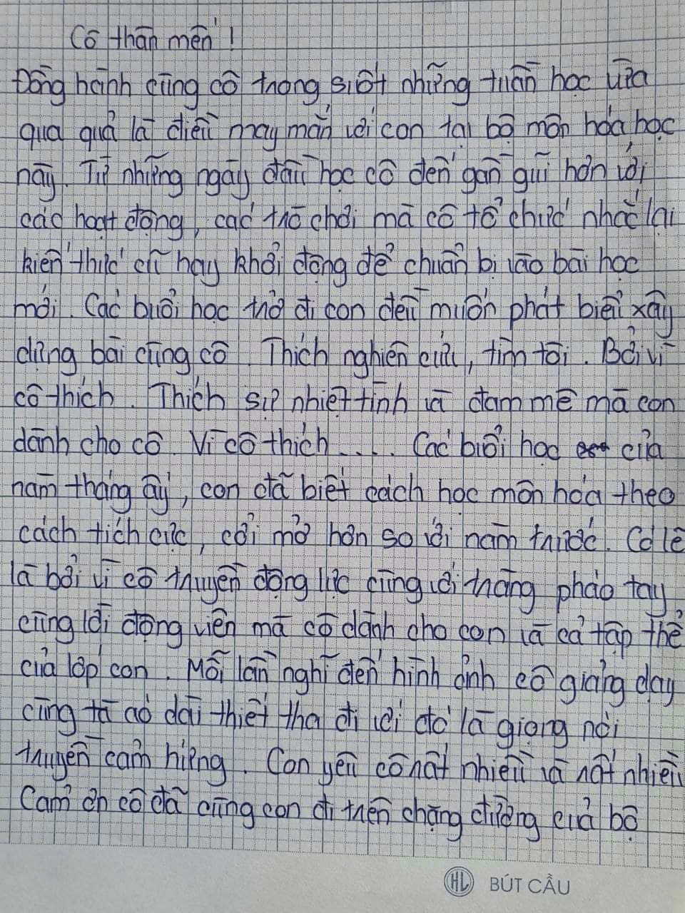 Quả ngọt từ tình yêu dành trọn với nghề của một cô giáo Quả ngọt từ tình yêu dành trọn với nghề của một cô giáo