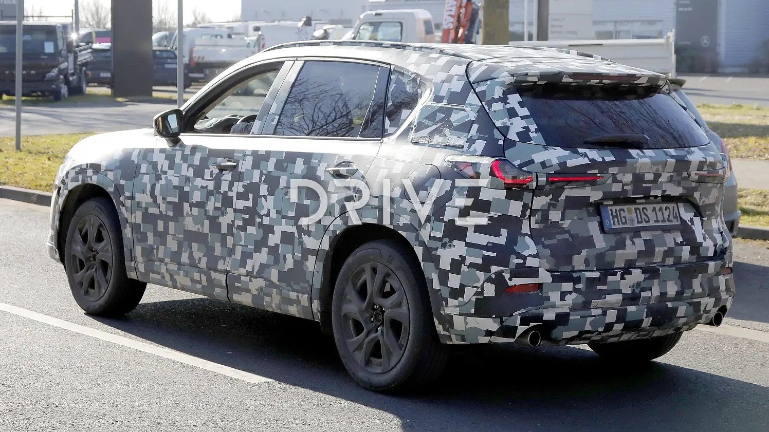 Mazda CX-5 2025 tiếp tục được phát hiện khi chạy thử nghiệm