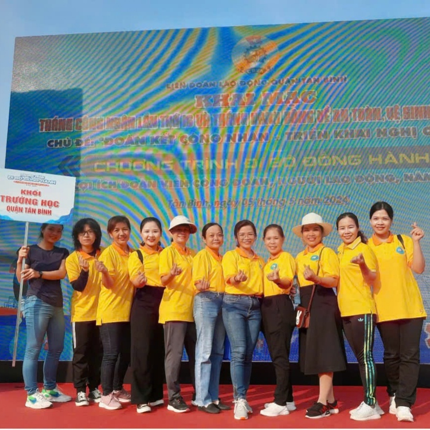 Công đoàn vững mạnh – điểm tựa của thầy cô Trường Tiểu học Nguyễn Văn Trỗi