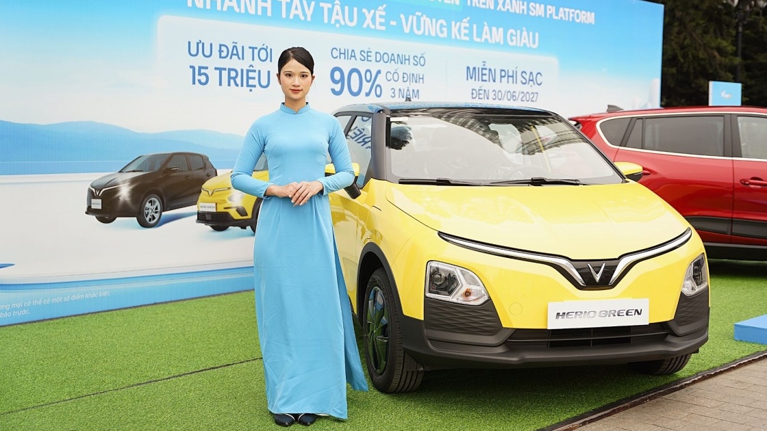 “Vua dịch vụ” phân khúc giá 500 triệu Herio Green tạo sức hút khi mở cọc