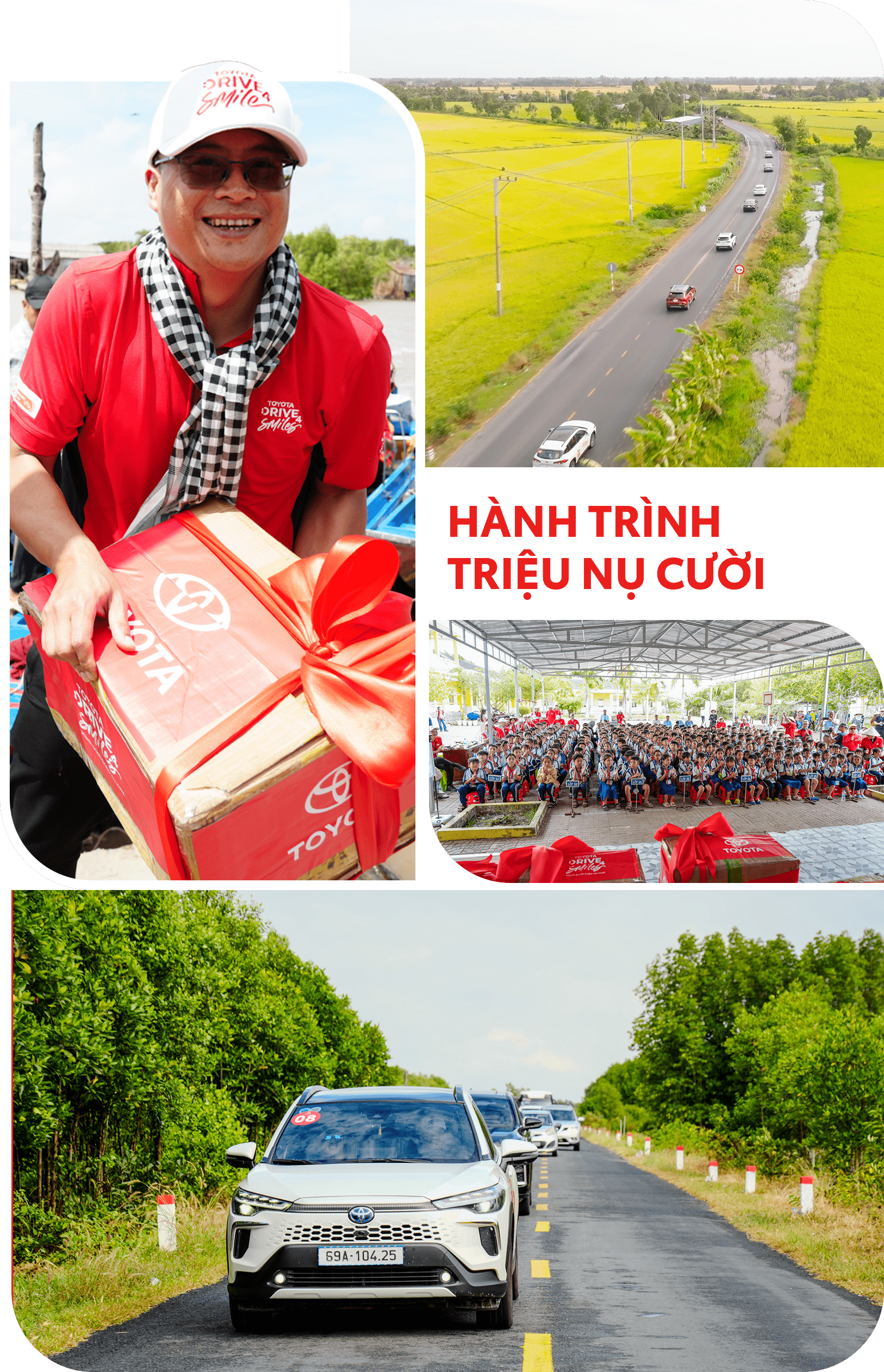 Toyota Hybrid: Hành trình hơn 5.000km của nụ cười, hạnh phúc và lòng tự hào Toyota Hybrid: Hành trình hơn 5.000km của nụ cười, hạnh phúc và lòng tự hào