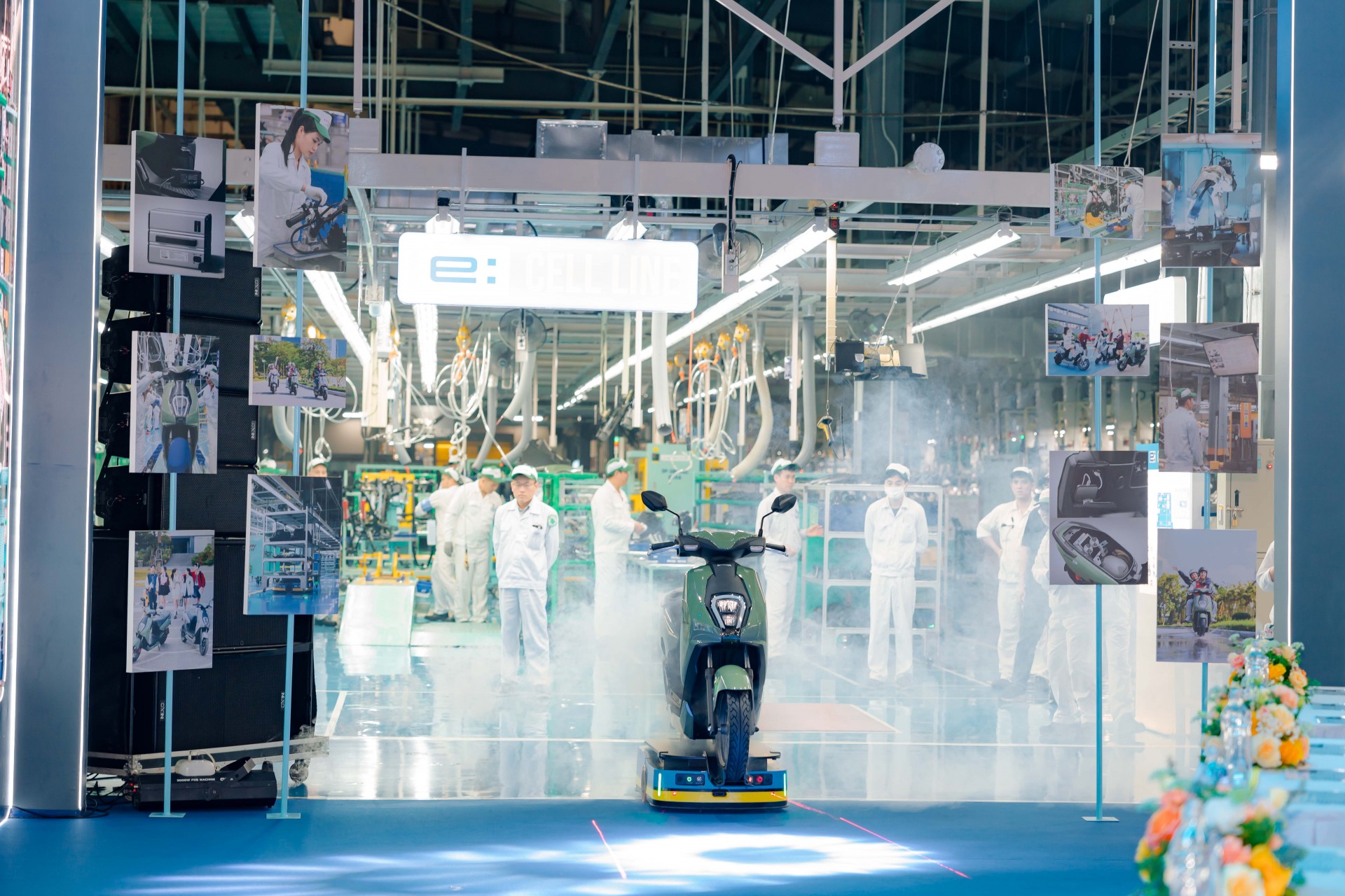 Xe máy điện Honda ICON e: đầu tiên xuất xưởng