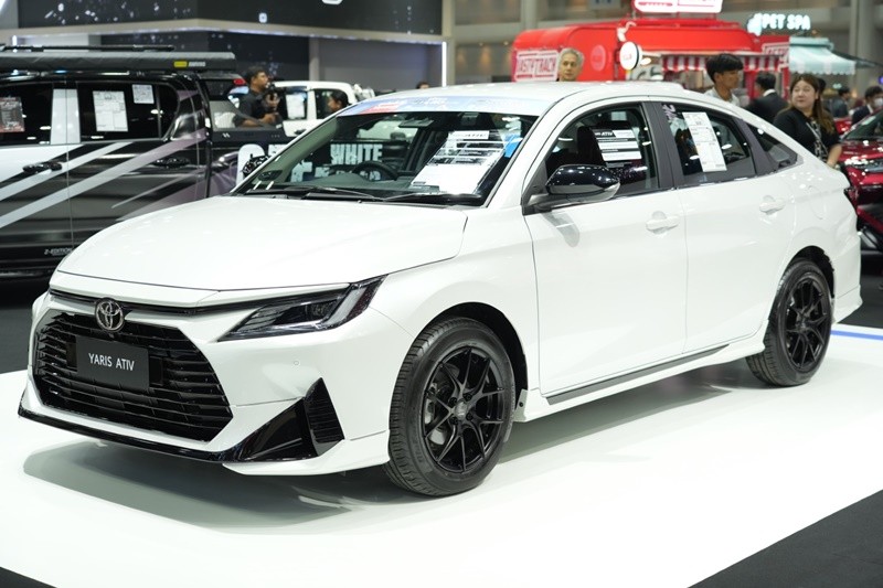 Toyota Vios 2025 ra mắt tại thị trường Thái Lan