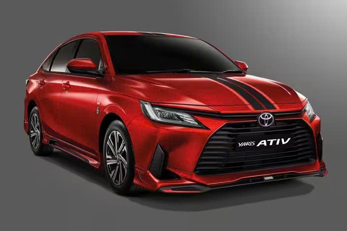 Toyota Vios 2025 ra mắt tại thị trường Thái Lan