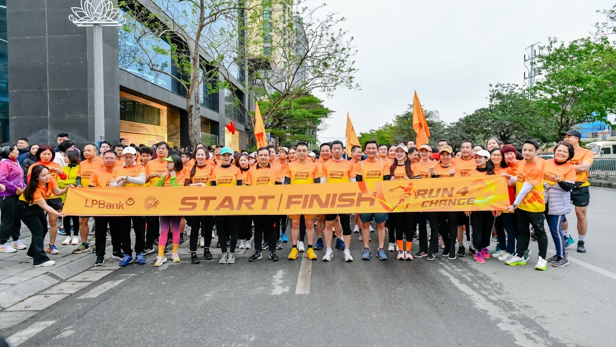 Ngân hàng Lộc Phát (LPBank) phát động giải chạy trực tuyến LPBank Run4change 2025