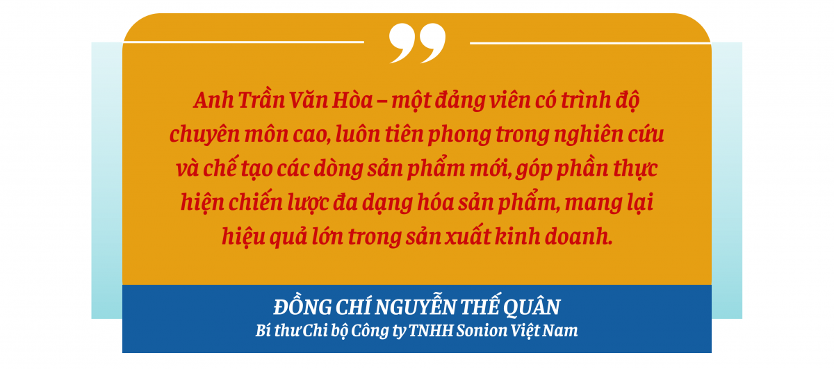 Người Đảng viên tiên phong: Từ công nhân sản xuất đến tấm gương lao động sáng tạo Người Đảng viên tiên phong: Từ công nhân sản xuất đến tấm gương lao động sáng tạo