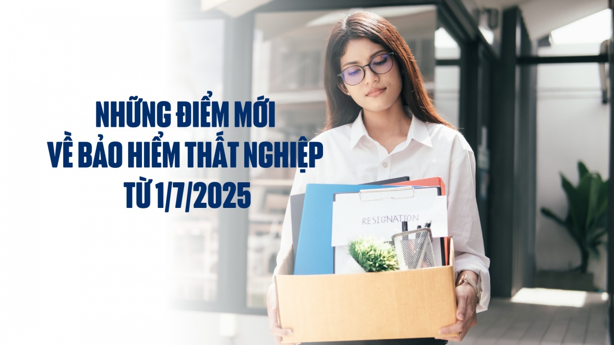 Những điểm mới về Bảo hiểm thất nghiệp từ 1/7/2025