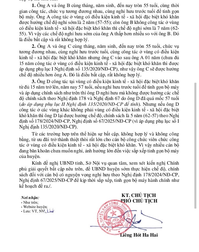 Chính sách nghỉ hưu trước tuổi: Bài 1- Bất cập với vùng khó khăn? Chính sách nghỉ hưu trước tuổi: Bài 1- Bất cập với vùng khó khăn?