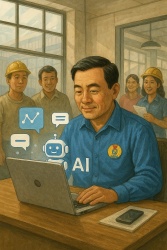 Ứng dụng AI trong phát triển đoàn viên - Gợi ý đơn giản, hiệu quả cho cán bộ công đoàn cơ sở