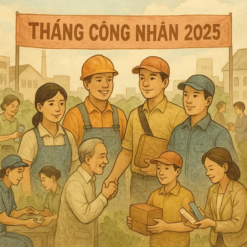Ba bài học lớn, ba việc cần làm ngay trong Tháng Công nhân 2025 Ba bài học lớn, ba việc cần làm ngay trong Tháng Công nhân 2025