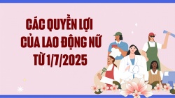 Các quyền lợi của lao động nữ từ 1/7/2025