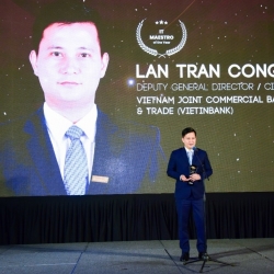Phó Tổng Giám đốc VietinBank nhận giải thưởng “Nhà lãnh đạo IT của năm"
