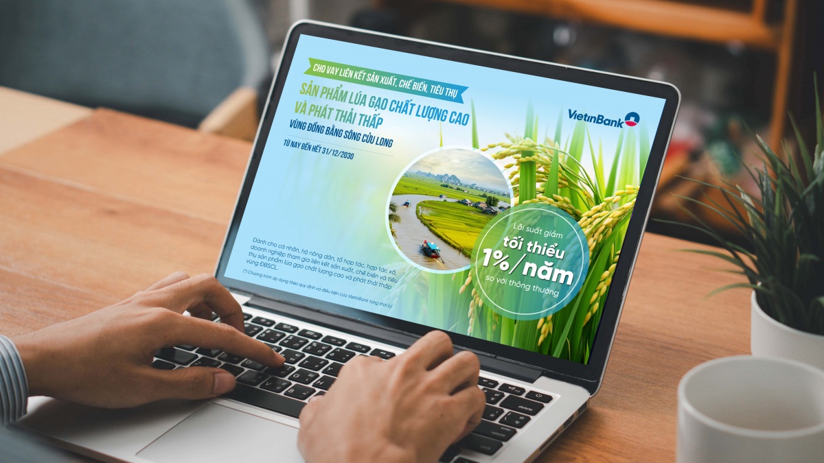 VietinBank cho vay ưu đãi, phát triển nông nghiệp bền vững vùng Đồng bằng sông Cửu Long VietinBank cho vay ưu đãi, phát triển nông nghiệp bền vững vùng Đồng bằng sông Cửu Long