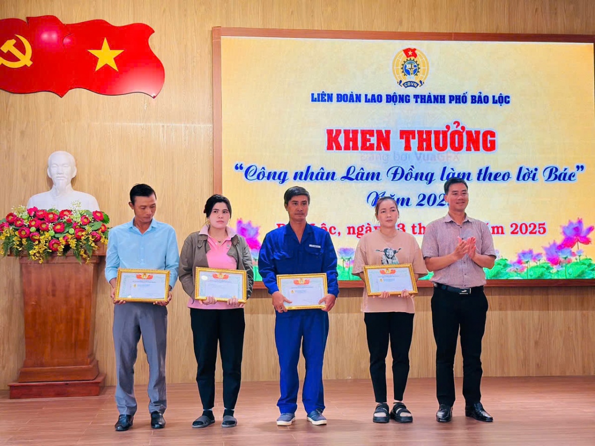 Sôi nổi và thiết thực các hoạt động Tháng Công nhân năm 2025 ở Lâm Đồng