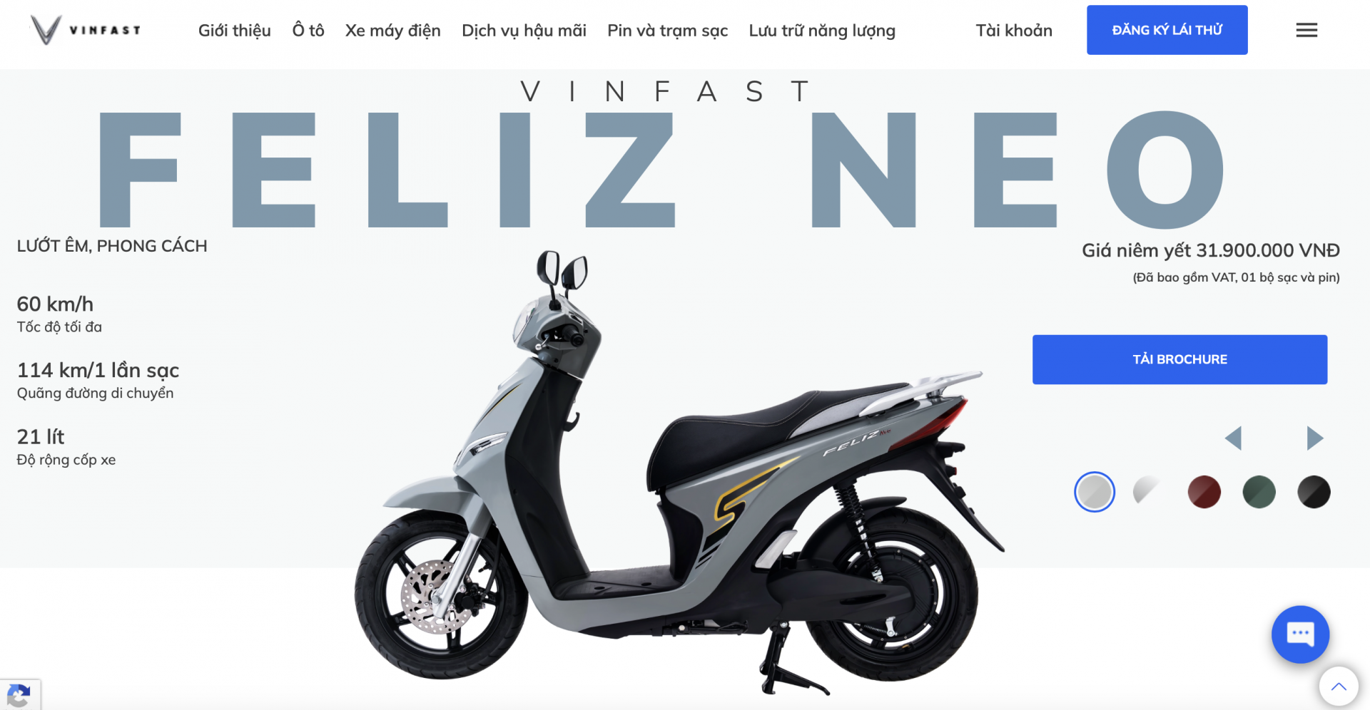 Thị trường xe máy điện sôi động 4 tháng đầu năm Thị trường xe máy điện sôi động 4 tháng đầu năm