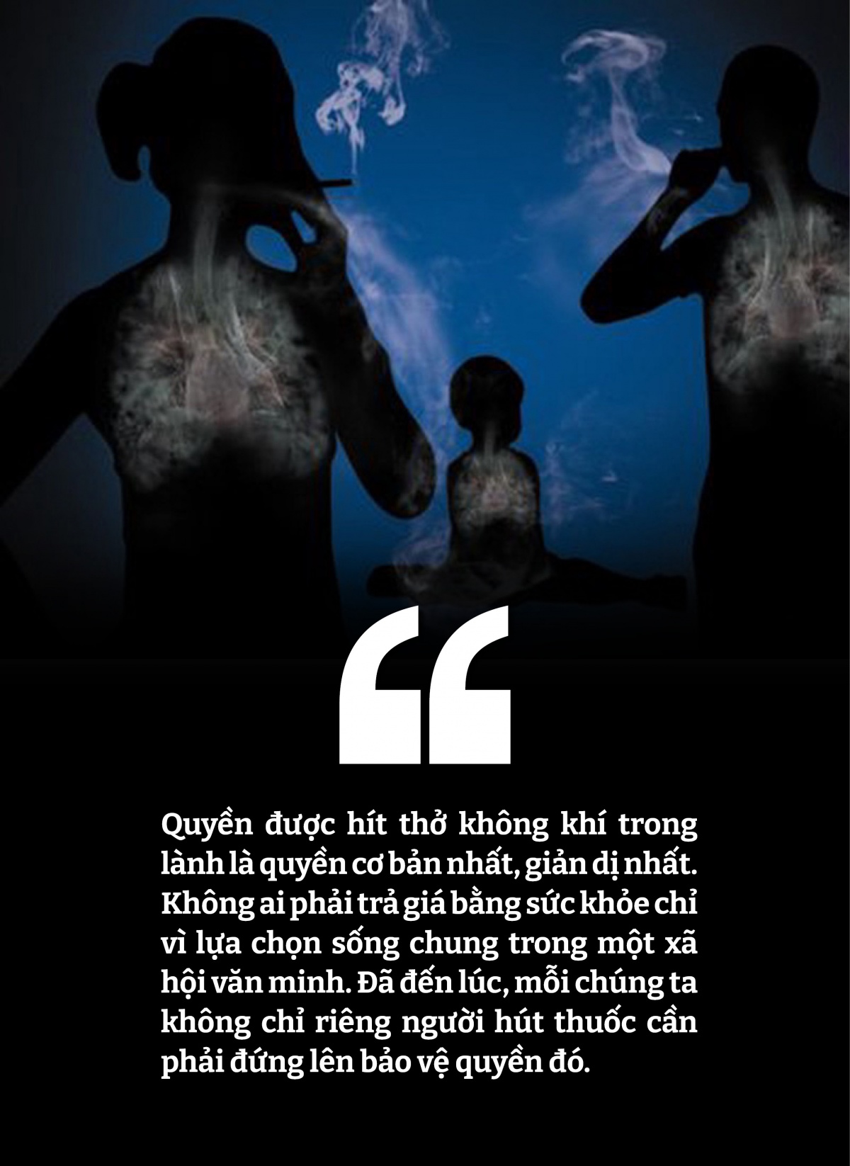 Không ai “miễn nhiễm” trước hiểm họa thuốc lá Không ai “miễn nhiễm” trước hiểm họa thuốc lá