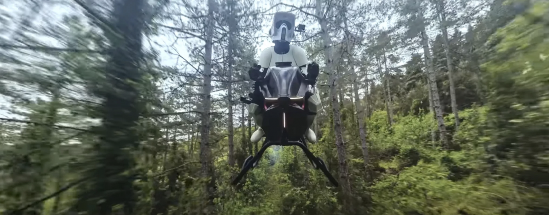 Xe bay phản lực Volonaut Airbike ra mắt, tốc độ 200 km/h, như trong phim Star Wars