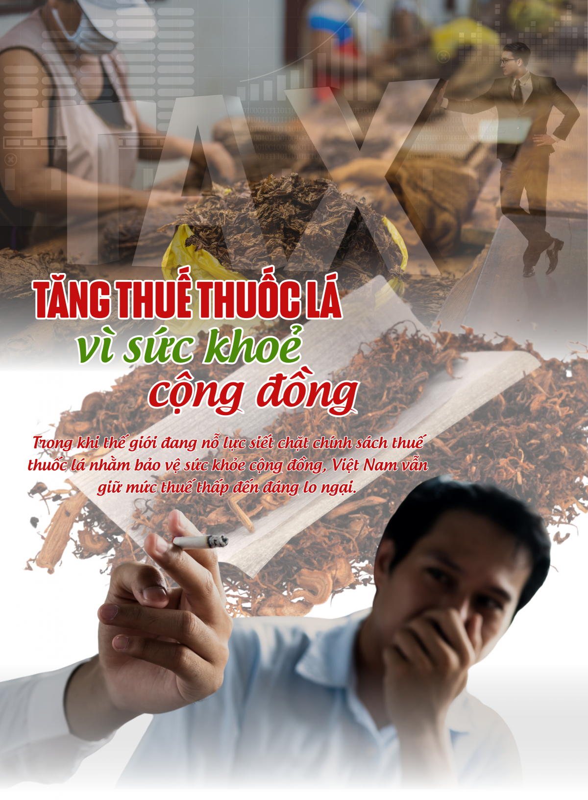 Tăng thuế thuốc lá vì sức khoẻ cộng đồng
