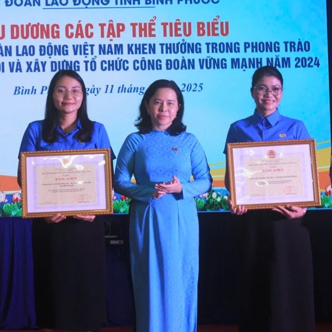 Công nhân Bình Phước tiên phong trong kỷ nguyên mới