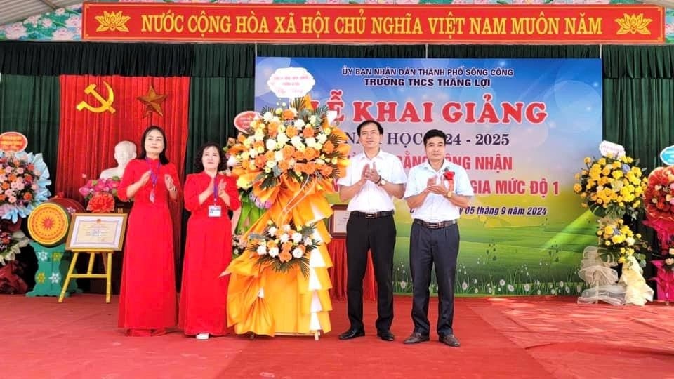 Mái trường nhân văn giữa lòng thành phố Sông Công
