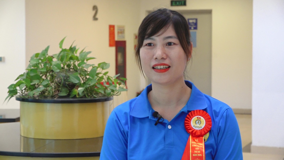 Công nhân giỏi Thủ đô 2025 – Những bông hoa của thời đại mới Công nhân giỏi Thủ đô 2025 – Những bông hoa của thời đại mới