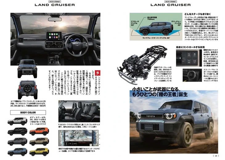 Toyota Land Cruiser mini dự kiến ra mắt tháng 10, dùng khung gầm Hilux Toyota Land Cruiser mini dự kiến ra mắt tháng 10, dùng khung gầm Hilux