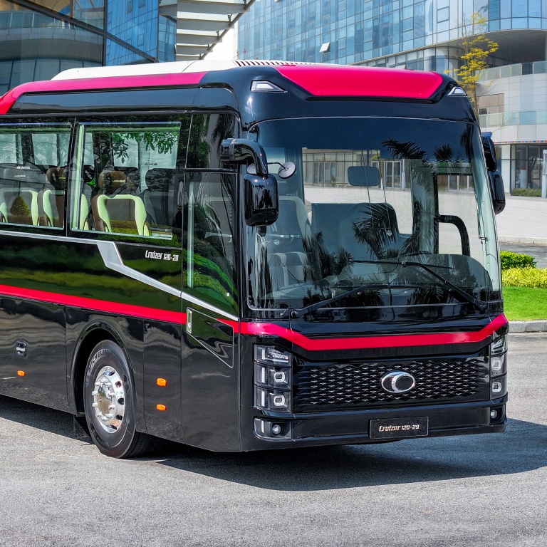 THACO CRUIZER –  Lựa chọn mới trong dòng xe BUS ghế ngồi cao cấp
