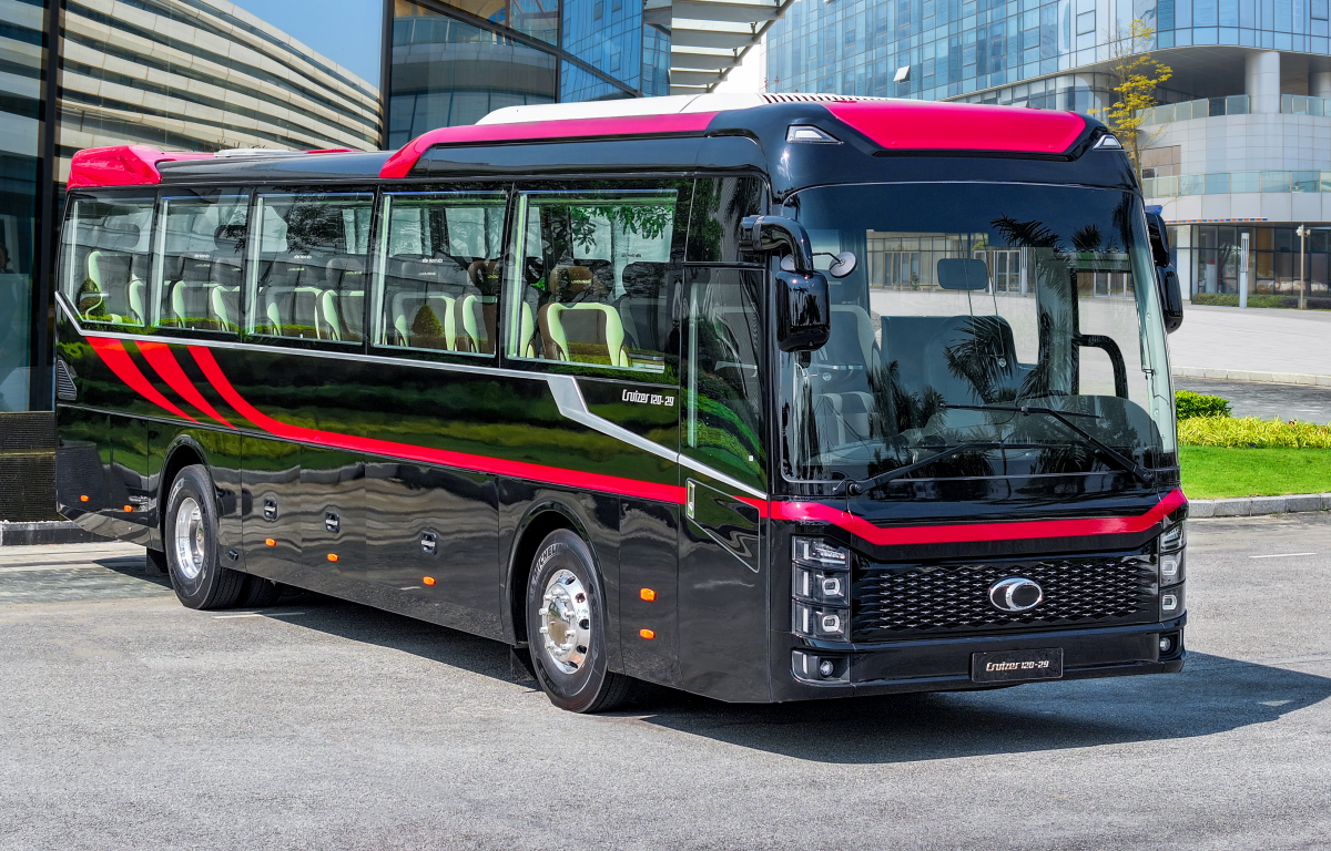 THACO Cruizer sở hữu ngôn ngữ thiết kế Sensory Contrive ấn tượng