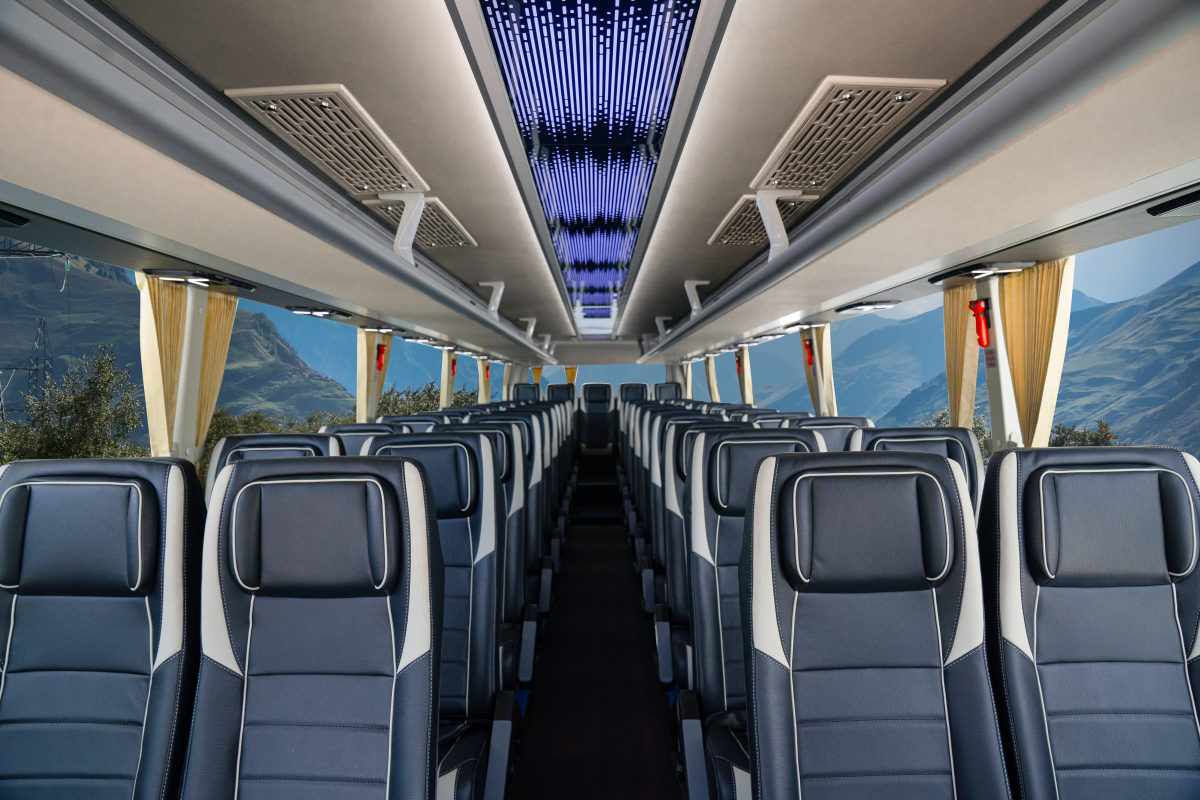 Không gian nội thất sang trọng, khoang hành lý được bố trí khoa học       