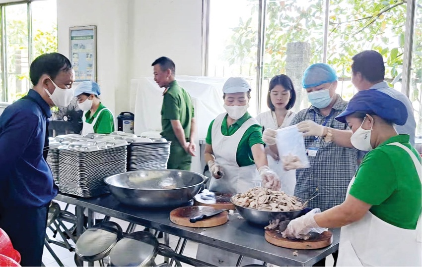 Vì bữa ăn ca an toàn, đảm bảo vệ sinh cho người lao động