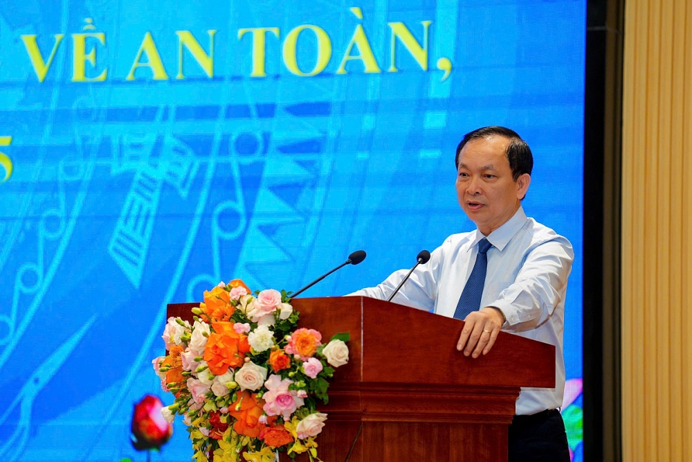 Đào Minh Tú, Phó Thống đốc Thường trực NHNN, Chủ tịch Công đoàn NHVN. Ảnh: Vũ Hoàng Giáp