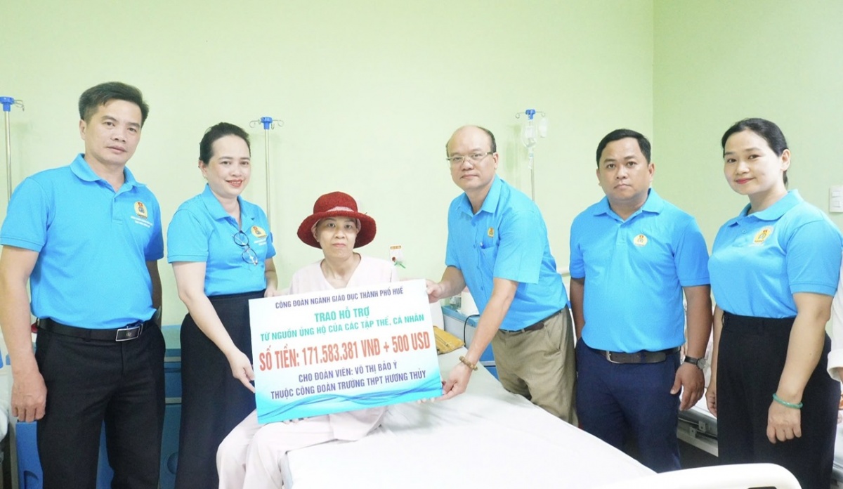 Kêu gọi hỗ trợ, tiếp thêm sức sống cho cô giáo bị ung thư