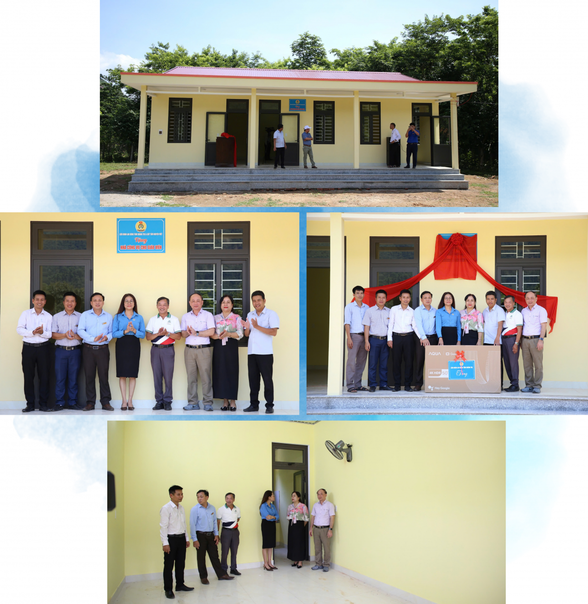 Công đoàn xây nhà ở công vụ, giáo viên vùng khó yên tâm cắm bản