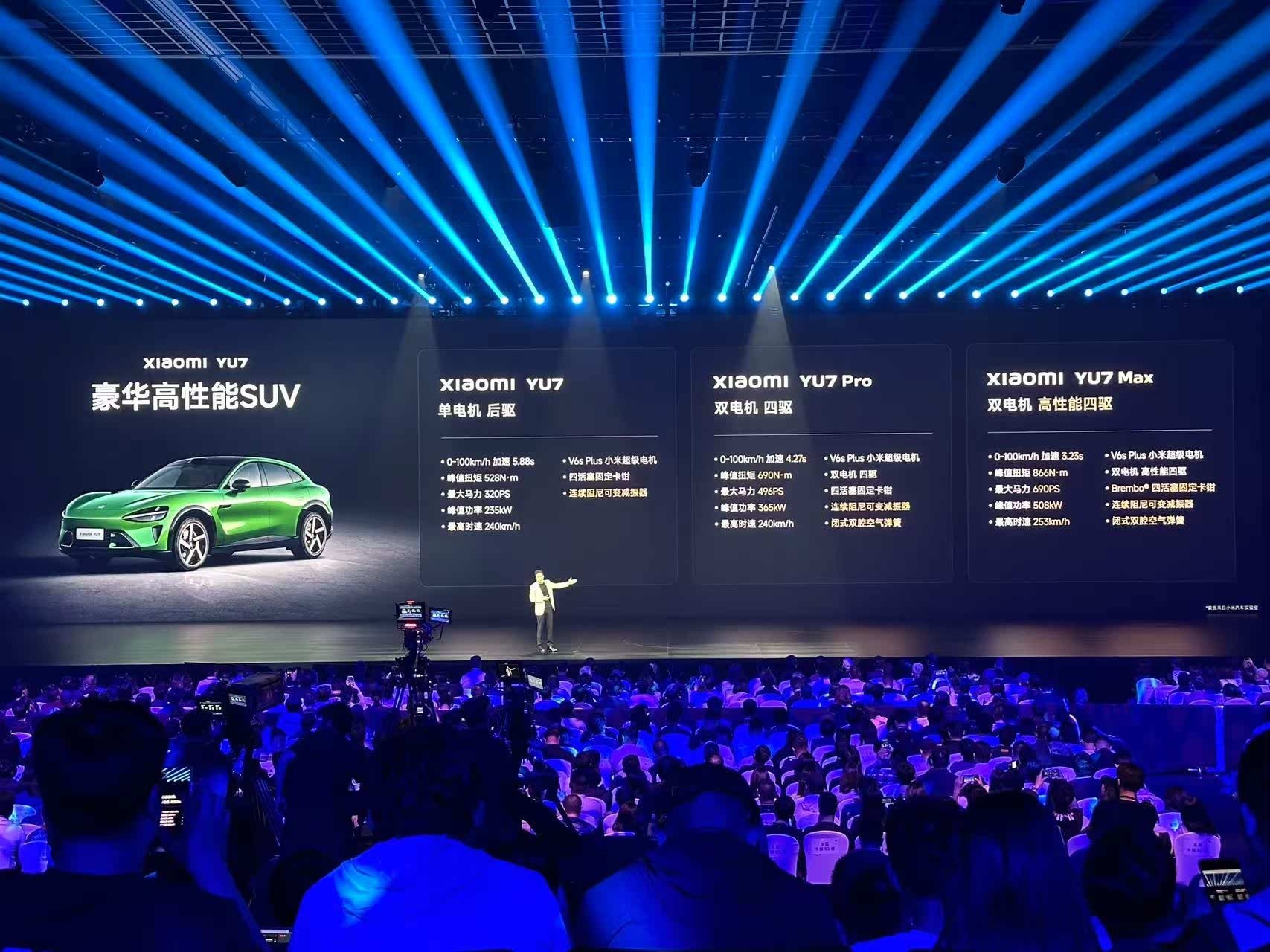 Chính thức ra mắt Xiaomi YU7 - mẫu SUV điện cạnh tranh trực tiếp với Tesla Model Y