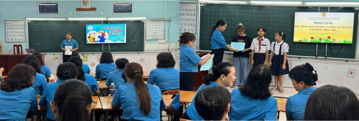 Công đoàn Trường Tiểu học Trần Văn Vân: Nơi lan tỏa yêu thương và gắn kết Công đoàn Trường Tiểu học Trần Văn Vân: Nơi lan tỏa yêu thương và gắn kết