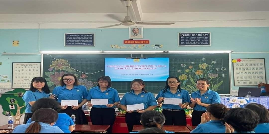 Công đoàn Trường Tiểu học Trần Văn Vân: Nơi lan tỏa yêu thương và gắn kết Công đoàn Trường Tiểu học Trần Văn Vân: Nơi lan tỏa yêu thương và gắn kết